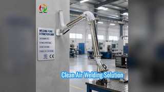 Industrial Welding Fume Extraction Arm Stainless Steel