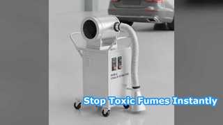 Mobile Exhaust Extraction Unit for Auto Workshops